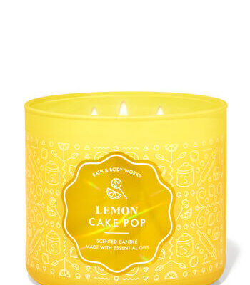 Lemon Pop Cake scented candle by Bath and Body Works 411g