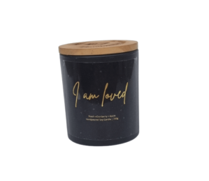I AM LOVED SELF AFFIRMATION CANDLE  250GRAMS