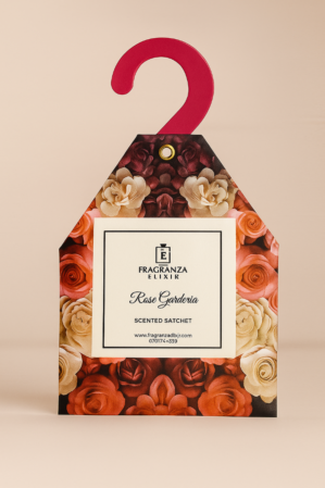 Rose Gardenia Scented Satchet