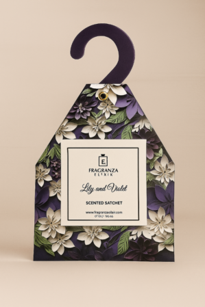Lily and Violet Scented Sachet