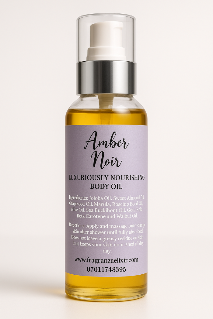 Amber Noir Body Oil